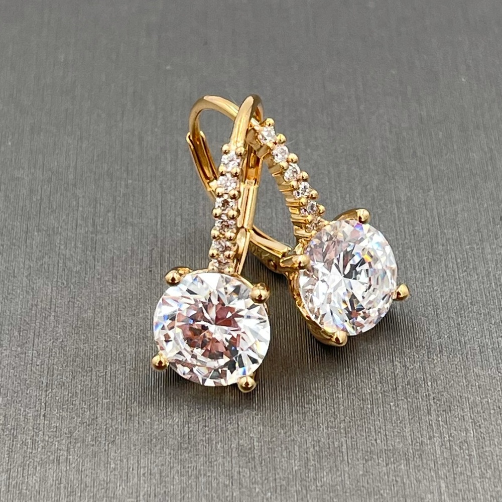 Swarovski crystals Sterling silver earrings